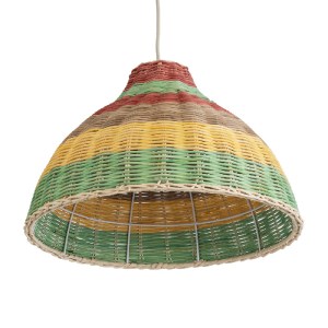 glo-02053-02053_6 GLOBOSTAR® CABALLEROS 02053 BOHO ΚΡΕΜΑΣΤΟ ΦΩΤΙΣΤΙΚΟ ΚΑΜΠΑΝΑ ΜΟΝΟΦΩΤΟ 1 X E27 IP20 ΠΟΛΥΧΡΩΜ