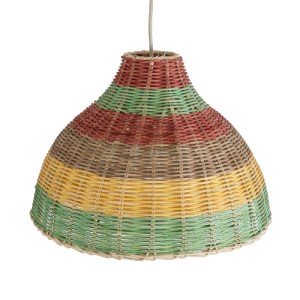 glo-02053-02053_7 GLOBOSTAR® CABALLEROS 02053 BOHO ΚΡΕΜΑΣΤΟ ΦΩΤΙΣΤΙΚΟ ΚΑΜΠΑΝΑ ΜΟΝΟΦΩΤΟ 1 X E27 IP20 ΠΟΛΥΧΡΩΜ