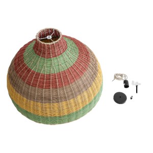 glo-02054-02054_10 GLOBOSTAR® CABALLEROS 02054 BOHO ΚΡΕΜΑΣΤΟ ΦΩΤΙΣΤΙΚΟ ΚΑΜΠΑΝΑ ΜΟΝΟΦΩΤΟ 1 X E27 IP20 ΠΟΛΥΧΡΩΜ