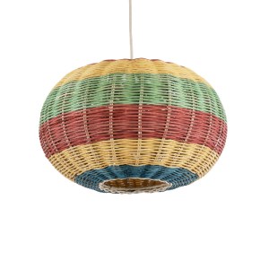 glo-02055-02055_2 GLOBOSTAR® CABALLEROS 02055 BOHO ΚΡΕΜΑΣΤΟ ΦΩΤΙΣΤΙΚΟ ΠΛΕΓΜΑ ΜΟΝΟΦΩΤΟ 1 X E27 IP20 ΠΟΛΥΧΡΩΜΟ