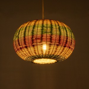 glo-02055-02055_3 GLOBOSTAR® CABALLEROS 02055 BOHO ΚΡΕΜΑΣΤΟ ΦΩΤΙΣΤΙΚΟ ΠΛΕΓΜΑ ΜΟΝΟΦΩΤΟ 1 X E27 IP20 ΠΟΛΥΧΡΩΜΟ