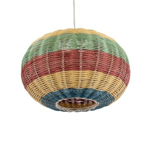 glo-02055-02055_6 GLOBOSTAR® CABALLEROS 02055 BOHO ΚΡΕΜΑΣΤΟ ΦΩΤΙΣΤΙΚΟ ΠΛΕΓΜΑ ΜΟΝΟΦΩΤΟ 1 X E27 IP20 ΠΟΛΥΧΡΩΜΟ