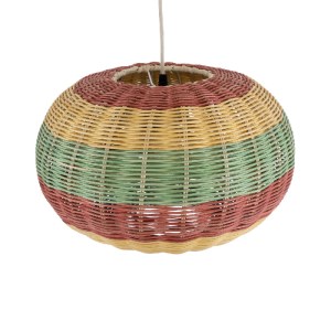 glo-02055-02055_7 GLOBOSTAR® CABALLEROS 02055 BOHO ΚΡΕΜΑΣΤΟ ΦΩΤΙΣΤΙΚΟ ΠΛΕΓΜΑ ΜΟΝΟΦΩΤΟ 1 X E27 IP20 ΠΟΛΥΧΡΩΜΟ