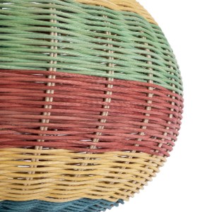 glo-02055-02055_8 GLOBOSTAR® CABALLEROS 02055 BOHO ΚΡΕΜΑΣΤΟ ΦΩΤΙΣΤΙΚΟ ΠΛΕΓΜΑ ΜΟΝΟΦΩΤΟ 1 X E27 IP20 ΠΟΛΥΧΡΩΜΟ