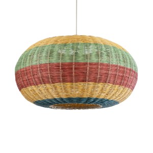 glo-02056-02056_2 GLOBOSTAR® CABALLEROS 02056 BOHO ΚΡΕΜΑΣΤΟ ΦΩΤΙΣΤΙΚΟ ΠΛΕΓΜΑ ΜΟΝΟΦΩΤΟ 1 X E27 IP20 ΠΟΛΥΧΡΩΜΟ