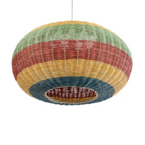 glo-02056-02056_6 GLOBOSTAR® CABALLEROS 02056 BOHO ΚΡΕΜΑΣΤΟ ΦΩΤΙΣΤΙΚΟ ΠΛΕΓΜΑ ΜΟΝΟΦΩΤΟ 1 X E27 IP20 ΠΟΛΥΧΡΩΜΟ
