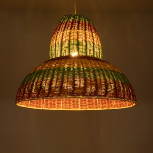 glo-02058-02058_3 GLOBOSTAR® CABALLEROS 02058 BOHO ΚΡΕΜΑΣΤΟ ΦΩΤΙΣΤΙΚΟ ΚΑΜΠΑΝΑ ΜΟΝΟΦΩΤΟ 1 X E27 IP20 ΠΟΛΥΧΡΩΜ