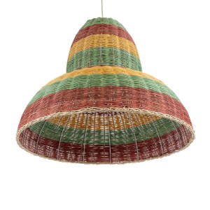 glo-02058-02058_6 GLOBOSTAR® CABALLEROS 02058 BOHO ΚΡΕΜΑΣΤΟ ΦΩΤΙΣΤΙΚΟ ΚΑΜΠΑΝΑ ΜΟΝΟΦΩΤΟ 1 X E27 IP20 ΠΟΛΥΧΡΩΜ