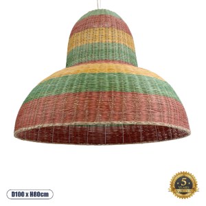 glo-02059-02059_0 GLOBOSTAR® CABALLEROS 02059 BOHO ΚΡΕΜΑΣΤΟ ΦΩΤΙΣΤΙΚΟ ΚΑΜΠΑΝΑ ΜΟΝΟΦΩΤΟ 1 X E27 IP20 ΠΟΛΥΧΡΩΜ
