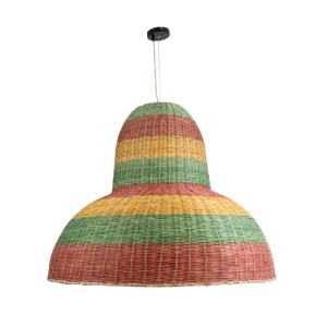 glo-02059-02059_4 GLOBOSTAR® CABALLEROS 02059 BOHO ΚΡΕΜΑΣΤΟ ΦΩΤΙΣΤΙΚΟ ΚΑΜΠΑΝΑ ΜΟΝΟΦΩΤΟ 1 X E27 IP20 ΠΟΛΥΧΡΩΜ