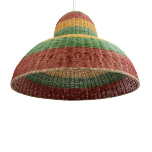 glo-02059-02059_6 GLOBOSTAR® CABALLEROS 02059 BOHO ΚΡΕΜΑΣΤΟ ΦΩΤΙΣΤΙΚΟ ΚΑΜΠΑΝΑ ΜΟΝΟΦΩΤΟ 1 X E27 IP20 ΠΟΛΥΧΡΩΜ