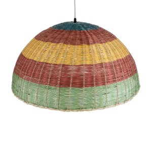 glo-02061-02061_7 GLOBOSTAR® CABALLEROS 02061 BOHO ΚΡΕΜΑΣΤΟ ΦΩΤΙΣΤΙΚΟ ΚΑΜΠΑΝΑ ΜΟΝΟΦΩΤΟ 1 X E27 IP20 ΠΟΛΥΧΡΩΜ