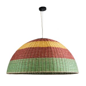 glo-02062-02062_4 GLOBOSTAR® CABALLEROS 02062 BOHO ΚΡΕΜΑΣΤΟ ΦΩΤΙΣΤΙΚΟ ΚΑΜΠΑΝΑ ΜΟΝΟΦΩΤΟ 1 X E27 IP20 ΠΟΛΥΧΡΩΜ