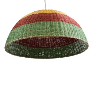 glo-02062-02062_6 GLOBOSTAR® CABALLEROS 02062 BOHO ΚΡΕΜΑΣΤΟ ΦΩΤΙΣΤΙΚΟ ΚΑΜΠΑΝΑ ΜΟΝΟΦΩΤΟ 1 X E27 IP20 ΠΟΛΥΧΡΩΜ