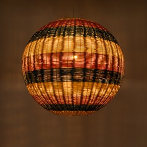glo-02063-02063_3 GLOBOSTAR® CABALLEROS 02063 BOHO ΚΡΕΜΑΣΤΟ ΦΩΤΙΣΤΙΚΟ ΜΠΑΛΑ ΜΟΝΟΦΩΤΟ 1 X E27 IP20 ΠΟΛΥΧΡΩΜΟ 