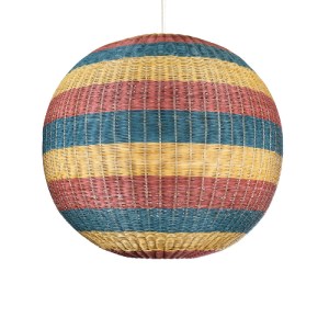glo-02064-02064_2 GLOBOSTAR® CABALLEROS 02064 BOHO ΚΡΕΜΑΣΤΟ ΦΩΤΙΣΤΙΚΟ ΜΠΑΛΑ ΜΟΝΟΦΩΤΟ 1 X E27 IP20 ΠΟΛΥΧΡΩΜΟ 