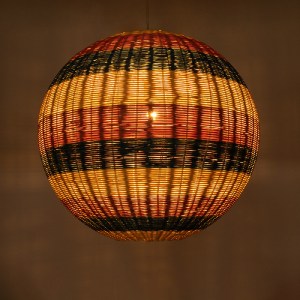 glo-02064-02064_3 GLOBOSTAR® CABALLEROS 02064 BOHO ΚΡΕΜΑΣΤΟ ΦΩΤΙΣΤΙΚΟ ΜΠΑΛΑ ΜΟΝΟΦΩΤΟ 1 X E27 IP20 ΠΟΛΥΧΡΩΜΟ 