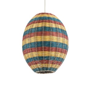 glo-02065-02065_2 GLOBOSTAR® CABALLEROS 02065 BOHO ΚΡΕΜΑΣΤΟ ΦΩΤΙΣΤΙΚΟ ΠΛΕΓΜΑ ΜΟΝΟΦΩΤΟ 1 X E27 IP20 ΠΟΛΥΧΡΩΜΟ