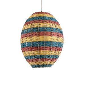 glo-02065-02065_5 GLOBOSTAR® CABALLEROS 02065 BOHO ΚΡΕΜΑΣΤΟ ΦΩΤΙΣΤΙΚΟ ΠΛΕΓΜΑ ΜΟΝΟΦΩΤΟ 1 X E27 IP20 ΠΟΛΥΧΡΩΜΟ