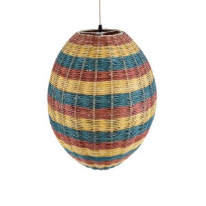 glo-02065-02065_7 GLOBOSTAR® CABALLEROS 02065 BOHO ΚΡΕΜΑΣΤΟ ΦΩΤΙΣΤΙΚΟ ΠΛΕΓΜΑ ΜΟΝΟΦΩΤΟ 1 X E27 IP20 ΠΟΛΥΧΡΩΜΟ