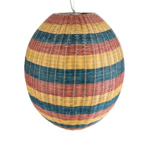 glo-02066-02066_7 GLOBOSTAR® CABALLEROS 02066 BOHO ΚΡΕΜΑΣΤΟ ΦΩΤΙΣΤΙΚΟ ΠΛΕΓΜΑ ΜΟΝΟΦΩΤΟ 1 X E27 IP20 ΠΟΛΥΧΡΩΜΟ