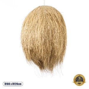 glo-02067-02067_0 GLOBOSTAR® ARCHIPELAGO 02067 BOHO ΚΡΕΜΑΣΤΟ ΦΩΤΙΣΤΙΚΟ ΠΛΕΓΜΑ ΜΟΝΟΦΩΤΟ 1 X E27 IP20 ΜΠΕΖ ΞΥΛ