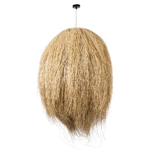 glo-02067-02067_4 GLOBOSTAR® ARCHIPELAGO 02067 BOHO ΚΡΕΜΑΣΤΟ ΦΩΤΙΣΤΙΚΟ ΠΛΕΓΜΑ ΜΟΝΟΦΩΤΟ 1 X E27 IP20 ΜΠΕΖ ΞΥΛ