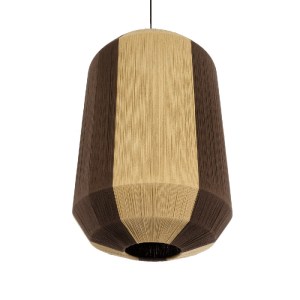 glo-02076-02076_6 GLOBOSTAR® SALERNO 02076 BOHO ΚΡΕΜΑΣΤΟ ΦΩΤΙΣΤΙΚΟ ΠΛΕΓΜΑ ΜΟΝΟΦΩΤΟ 1 X E27 IP20 ΜΠΕΖ & ΚΑΦΕ 