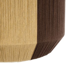 glo-02076-02076_8 GLOBOSTAR® SALERNO 02076 BOHO ΚΡΕΜΑΣΤΟ ΦΩΤΙΣΤΙΚΟ ΠΛΕΓΜΑ ΜΟΝΟΦΩΤΟ 1 X E27 IP20 ΜΠΕΖ & ΚΑΦΕ 