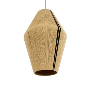glo-02077-02077_6 GLOBOSTAR® SALERNO 02077 BOHO ΚΡΕΜΑΣΤΟ ΦΩΤΙΣΤΙΚΟ ΠΛΕΓΜΑ ΜΟΝΟΦΩΤΟ 1 X E27 IP20 ΜΠΕΖ & ΜΑΥΡΟ