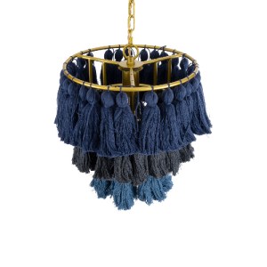 glo-02085-02085_7 GLOBOSTAR® MISSOULA 02085 BOHO ΚΡΕΜΑΣΤΟ ΦΩΤΙΣΤΙΚΟ ΣΧΟΙΝΙ ΜΟΝΟΦΩΤΟ 1 X E27 IP20 ΜΠΛΕ & ΜΑΥΡ