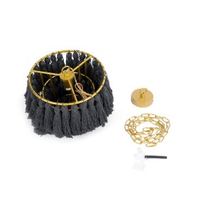 glo-02087-02087_10 GLOBOSTAR® MISSOULA 02087 BOHO ΚΡΕΜΑΣΤΟ ΦΩΤΙΣΤΙΚΟ ΣΧΟΙΝΙ ΜΟΝΟΦΩΤΟ 1 X E27 IP20 ΜΑΥΡΟ ΥΦΑΣΜ