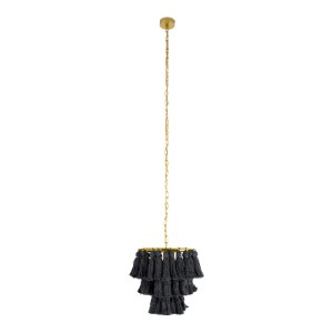 glo-02087-02087_4 GLOBOSTAR® MISSOULA 02087 BOHO ΚΡΕΜΑΣΤΟ ΦΩΤΙΣΤΙΚΟ ΣΧΟΙΝΙ ΜΟΝΟΦΩΤΟ 1 X E27 IP20 ΜΑΥΡΟ ΥΦΑΣΜ