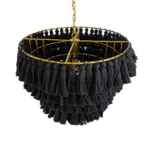 glo-02091-02091_7 GLOBOSTAR® MISSOULA 02091 BOHO ΚΡΕΜΑΣΤΟ ΦΩΤΙΣΤΙΚΟ ΣΧΟΙΝΙ ΜΟΝΟΦΩΤΟ 1 X E27 IP20 ΜΑΥΡΟ ΥΦΑΣΜ