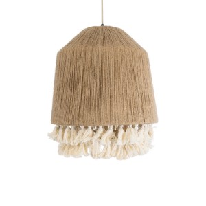 glo-02092-02092_5 GLOBOSTAR® PUERTORICO 02092 BOHO ΚΡΕΜΑΣΤΟ ΦΩΤΙΣΤΙΚΟ ΚΑΜΠΑΝΑ ΜΟΝΟΦΩΤΟ 1 X E27 IP20 ΜΠΕΖ & Λ