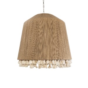 glo-02093-02093_5 GLOBOSTAR® PUERTORICO 02093 BOHO ΚΡΕΜΑΣΤΟ ΦΩΤΙΣΤΙΚΟ ΚΑΜΠΑΝΑ ΤΡΙΦΩΤΟ 3 X E27 IP20 ΜΠΕΖ & ΛΕ