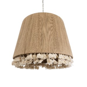 glo-02093-02093_6 GLOBOSTAR® PUERTORICO 02093 BOHO ΚΡΕΜΑΣΤΟ ΦΩΤΙΣΤΙΚΟ ΚΑΜΠΑΝΑ ΤΡΙΦΩΤΟ 3 X E27 IP20 ΜΠΕΖ & ΛΕ