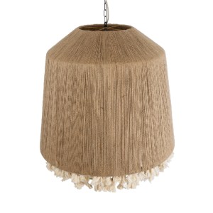 glo-02093-02093_7 GLOBOSTAR® PUERTORICO 02093 BOHO ΚΡΕΜΑΣΤΟ ΦΩΤΙΣΤΙΚΟ ΚΑΜΠΑΝΑ ΤΡΙΦΩΤΟ 3 X E27 IP20 ΜΠΕΖ & ΛΕ