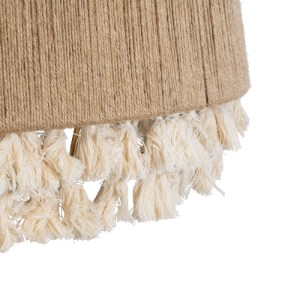 glo-02093-02093_9 GLOBOSTAR® PUERTORICO 02093 BOHO ΚΡΕΜΑΣΤΟ ΦΩΤΙΣΤΙΚΟ ΚΑΜΠΑΝΑ ΤΡΙΦΩΤΟ 3 X E27 IP20 ΜΠΕΖ & ΛΕ