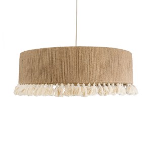 glo-02095-02095_5 GLOBOSTAR® PUERTORICO 02095 BOHO ΚΡΕΜΑΣΤΟ ΦΩΤΙΣΤΙΚΟ ΚΑΠΕΛΟ ΤΡΙΦΩΤΟ 3 X E27 IP20 ΜΠΕΖ & ΛΕΥ