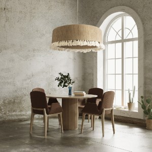 glo-02095-post_321 GLOBOSTAR® PUERTORICO 02095 BOHO ΚΡΕΜΑΣΤΟ ΦΩΤΙΣΤΙΚΟ ΚΑΠΕΛΟ ΤΡΙΦΩΤΟ 3 X E27 IP20 ΜΠΕΖ & ΛΕΥ
