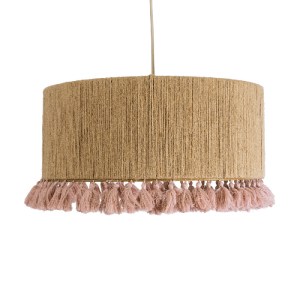 glo-02096-02096_5 GLOBOSTAR® PUERTORICO 02096 BOHO ΚΡΕΜΑΣΤΟ ΦΩΤΙΣΤΙΚΟ ΚΑΠΕΛΟ ΜΟΝΟΦΩΤΟ 1 X E27 IP20 ΜΠΕΖ & ΡΟ