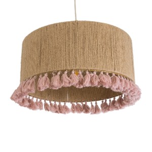 glo-02096-02096_6 GLOBOSTAR® PUERTORICO 02096 BOHO ΚΡΕΜΑΣΤΟ ΦΩΤΙΣΤΙΚΟ ΚΑΠΕΛΟ ΜΟΝΟΦΩΤΟ 1 X E27 IP20 ΜΠΕΖ & ΡΟ