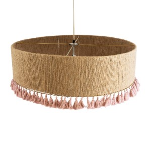 glo-02097-02097_7 GLOBOSTAR® PUERTORICO 02097 BOHO ΚΡΕΜΑΣΤΟ ΦΩΤΙΣΤΙΚΟ ΚΑΠΕΛΟ ΤΡΙΦΩΤΟ 3 X E27 IP20 ΜΠΕΖ & ΡΟΖ