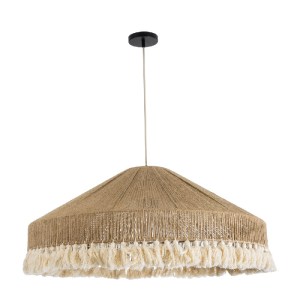 glo-02099-02099_4 GLOBOSTAR® PUERTORICO 02099 BOHO ΚΡΕΜΑΣΤΟ ΦΩΤΙΣΤΙΚΟ ΚΑΜΠΑΝΑ ΤΡΙΦΩΤΟ 3 X E27 IP20 ΜΠΕΖ & ΛΕ