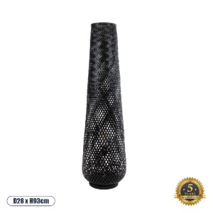 glo-02110-02110_0 GLOBOSTAR® MAMIZU 02110 BOHO ΕΠΙΔΑΠΕΔΙΟ ΦΩΤΙΣΤΙΚΟ ΜΟΝΟΦΩΤΟ 1 X E27 IP20 ΜΑΥΡΟ ΞΥΛΟ - Μ28 X