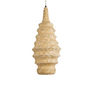 glo-02114-02114_5 GLOBOSTAR® MAUI 02114 BOHO ΚΡΕΜΑΣΤΟ ΦΩΤΙΣΤΙΚΟ ΠΛΕΓΜΑ ΜΟΝΟΦΩΤΟ 1 X E27 IP20 ΜΠΕΖ ΞΥΛΟ - Μ30