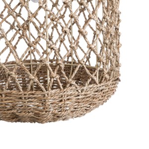 glo-02117-02117_8 GLOBOSTAR® ECUADOR 02117 BOHO ΚΡΕΜΑΣΤΟ ΦΩΤΙΣΤΙΚΟ ΠΛΕΓΜΑ ΜΟΝΟΦΩΤΟ 1 X E27 IP20 ΜΠΕΖ RATTAN 
