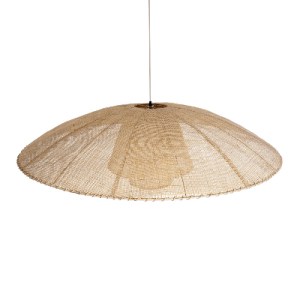 glo-02140-02140_7 GLOBOSTAR® ZORA 02140 BOHO ΚΡΕΜΑΣΤΟ ΦΩΤΙΣΤΙΚΟ ΚΑΜΠΑΝΑ ΜΟΝΟΦΩΤΟ 1 X E27 IP20 ΜΠΕΖ ΥΦΑΣΜΑ - 