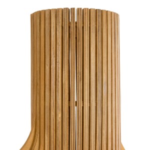 glo-02150-02150_7 GLOBOSTAR® MIHIRO 02150 BOHO ΕΠΙΔΑΠΕΔΙΟ ΦΩΤΙΣΤΙΚΟ ΜΟΝΟΦΩΤΟ 1 X E27 IP20 ΚΑΦΕ ΞΥΛΟ ΜΕ ΜΑΥΡΟ